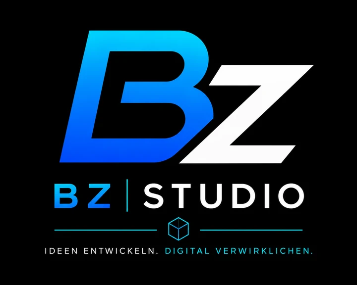 BZ-Studio Logo – Ideen entwickeln. Digital verwirklichen.
